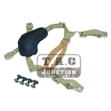 Head-Loc 4-Point Chinstrap Retention X-Nape Suspension for FAST ACH MICH helmet