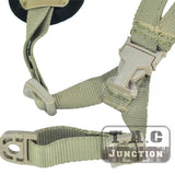 Head-Loc 4-Point Chinstrap Retention X-Nape Suspension for FAST ACH MICH helmet