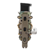 Tactical Pistol 9mm MOLLE Nylon Magazine Pouch Holder Duty Belt Loop Mag Carrier