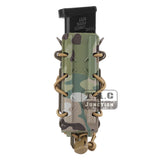 Tactical Pistol 9mm MOLLE Nylon Magazine Pouch Holder Duty Belt Loop Mag Carrier