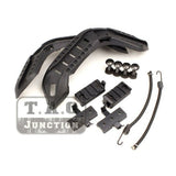 ACH ARC Rail Kit Mount Adapter NVG Bungee Screws Set for MICH2000 Combat Helmet