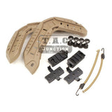 ARC Accessory Rail Mount NVG Bungees Set for OPS-Core Maritime High Cut Helmet