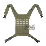 Tactical Molle Back Panel Platform for Micro Fight MK3 MK4 D3CR D3CRM Chest Rig