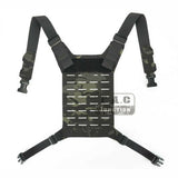 Tactical Molle Back Panel Platform for Micro Fight MK3 MK4 D3CR D3CRM Chest Rig
