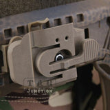 Rotating Multi Angle Helmet ARC Rail Mount for Surefire HL1 HL-A1 Helmet Light