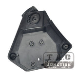 Tactical L3 Series 1/3 Hole Hybrid Shroud Black Mounting Platform w/ Lanyard for WILCOX NVG Mounts MICH ACH ECH Helmets