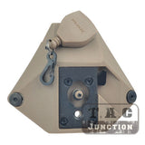 Tactical L3 Series 1/3 Hole Hybrid Shroud Black Mounting Platform w/ Lanyard for WILCOX NVG Mounts MICH ACH ECH Helmets