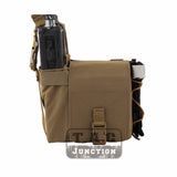 Tactical Storage Pouch MOLLE Radio Pouch Compatible with 5.56 Magazine