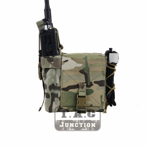 Tactical Storage Pouch MOLLE Radio Pouch Compatible with 5.56 Magazine