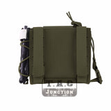 Tactical Storage Pouch MOLLE Radio Pouch Compatible with 5.56 Magazine