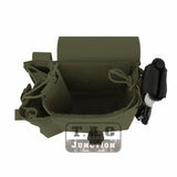 Tactical Storage Pouch MOLLE Radio Pouch Compatible with 5.56 Magazine