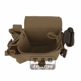 Tactical Storage Pouch MOLLE Radio Pouch Compatible with 5.56 Magazine