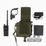 Tactical Storage Pouch MOLLE Radio Pouch Compatible with 5.56 Magazine