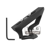 Tactical Foregrip Short Angled Grip KeyMod Hand Stop Vertical Grip Aluminum