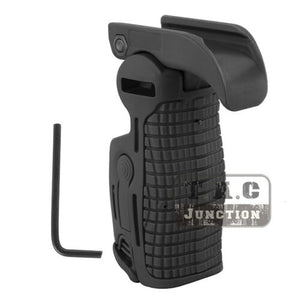 Tactical Integrated Folding Picatinny Rail Foregrip Trigger Guard Cover Handle
