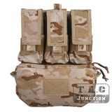 Emerson MOLLE Tactical Assault Pack Bag Plate Carrier Back Panel w/ Mag Pouches