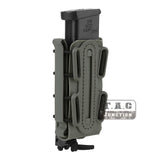 Tactical Molle Soft Shell 9mm Pistol Magazine Pouch Mag Carrier Tall