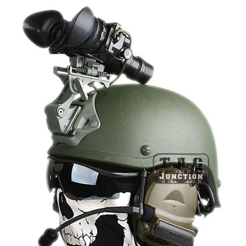 CNC Machined AN/PVS-14 PVS-7 PVS-7B/D Rhino Bayonet NVG Helmet