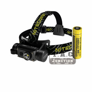Nitecore HC60 V2 1200 Lumens USB-C Rechargeable Headlamp Headlight + Battery