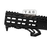 Tactical MOD Foregrip Fore Grip Rail Hand Stop Skeletonized CNC for Keymod M-LOK