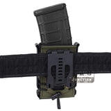 5.56mm 7.62mm Soft Shell Magazine Pouch Mag Carrier w/ Belt Clip Fit 1.5-2" Belt