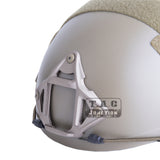 Tactical 3-Hole Low Profile NVG VAS Skeleton Shroud for Ops-Core FAST ACH Helmet