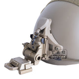 3 Hole Shroud Night Vision FAST MICH ACH ECH PASGT Helmet Mount W/NVG Lanyard