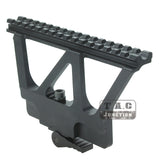 Tactical AK Series Quick Detach QD Side Railed Scope Mount Base For 20mm Picatinny Rail Scope Sight