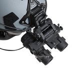 CNC Functional GSGM DPAM NVG Mount W/ 3 Helmet Shroud Set For ANVIS Night Vision