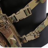 Emerson Tactical Assault Chest Rig D3CR Micro X Harness Plate Carrier Front Panel w/ Mag Pouches