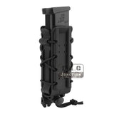 Tactical Pistol 9mm MOLLE Nylon Magazine Pouch Holder Duty Belt Loop Mag Carrier