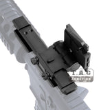 Magnifier Flip Mount QD Flip-To-Side for EOTech G23 G33 w/ 5/8" Riser Picatinny