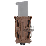 Tactical Scorpion Soft Shell Short Pistol 9mm Magazine Pouch Carrier Fits Belt for Hunting Shooting
