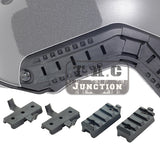 ARC Accessory Rail Mount Adapter NVG Bungees Set for OPS FAST/XP High Cut Helmet