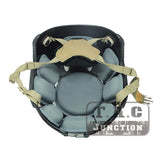 Head-Loc 4-Point Chinstrap Retention X-Nape Suspension for FAST ACH MICH helmet