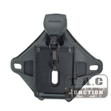 Tactical Wilcox Mount L4 Series 1/3 Hole Hybrid Shroud Mounting w/ Wilcox Lanyard for WILCOX NVG Mounts MICH ACH ECH Helmet