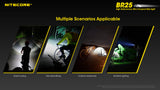 NiteCore BR25 LED 1400 Lumens Ultra-Bright Rechargeable Bicycle Blke Light