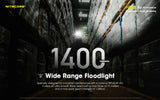 NiteCore HC68 LEDs 2000 Lumens High Performance Dual Beam Headlamp Headlight