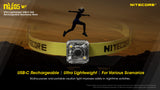 NiteCore NU05 V2 USB-C Rechargeable Red White Signal Light Headlamp Mate