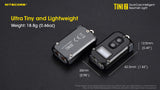 NiteCore TINI 2 Dual-Core Intelligent USB-C Rechargeable Keychain Light
