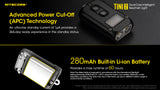 NiteCore TINI 2 Dual-Core Intelligent USB-C Rechargeable Keychain Light