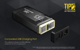 NiteCore TIP2 LED 720 Lumens USB Rechargeable Keychain Flashlight Torch