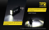 NiteCore TIP2 LED 720 Lumens USB Rechargeable Keychain Flashlight Torch