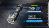 NiteCore TM9K LTP 9800 Lumens Rechargeable Flashlight Torch for Low Temperature