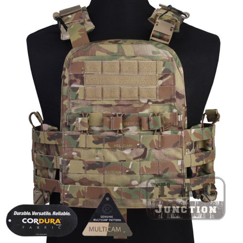 Emerson CP Style NCPC Hunting Tactical Vest Emersongear Adjustable MOLLE Body Armor Airsoft Combat Cherry Plate Carrier CS Swat