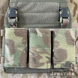 Tactical Triple 5.56 KYWI Placard Swift Clip Magazine Pouch Hook&Loop Mag Panel