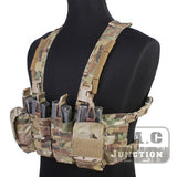 Emerson Tactical Combat Rapid Assault Chest Rig Vest Harness w/ Magazine Pouches