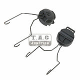Tactical Rotating Helmet ACH-ARC Rail Adapter Bracket Set for MSA Sordin Headset