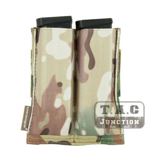 Emerson Tactical Fast Draw MOLLE Double Open Top Pistol Magazine Pouch Holster
