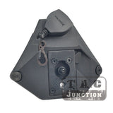 Tactical L3 Series 1/3 Hole Hybrid Shroud Black Mounting Platform w/ Lanyard for WILCOX NVG Mounts MICH ACH ECH Helmets